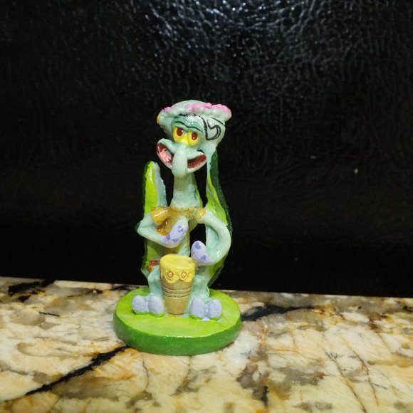 Penn-Plax Spongebob Squarepants Bikini Bottom 7-Piece Aquarium Ornament Set - Picture 9 of 9